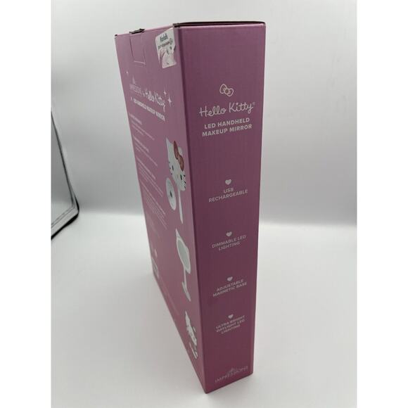 Impressions Vanity for Hello Kitty LED Handheld Mirror with Stand ~BRAND NEW~ - Picture 5 of 9